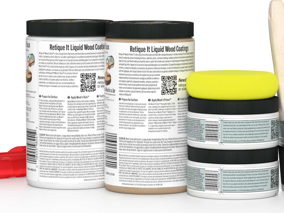 Multi-purpose Wood'n Kit (Large) - White Wash