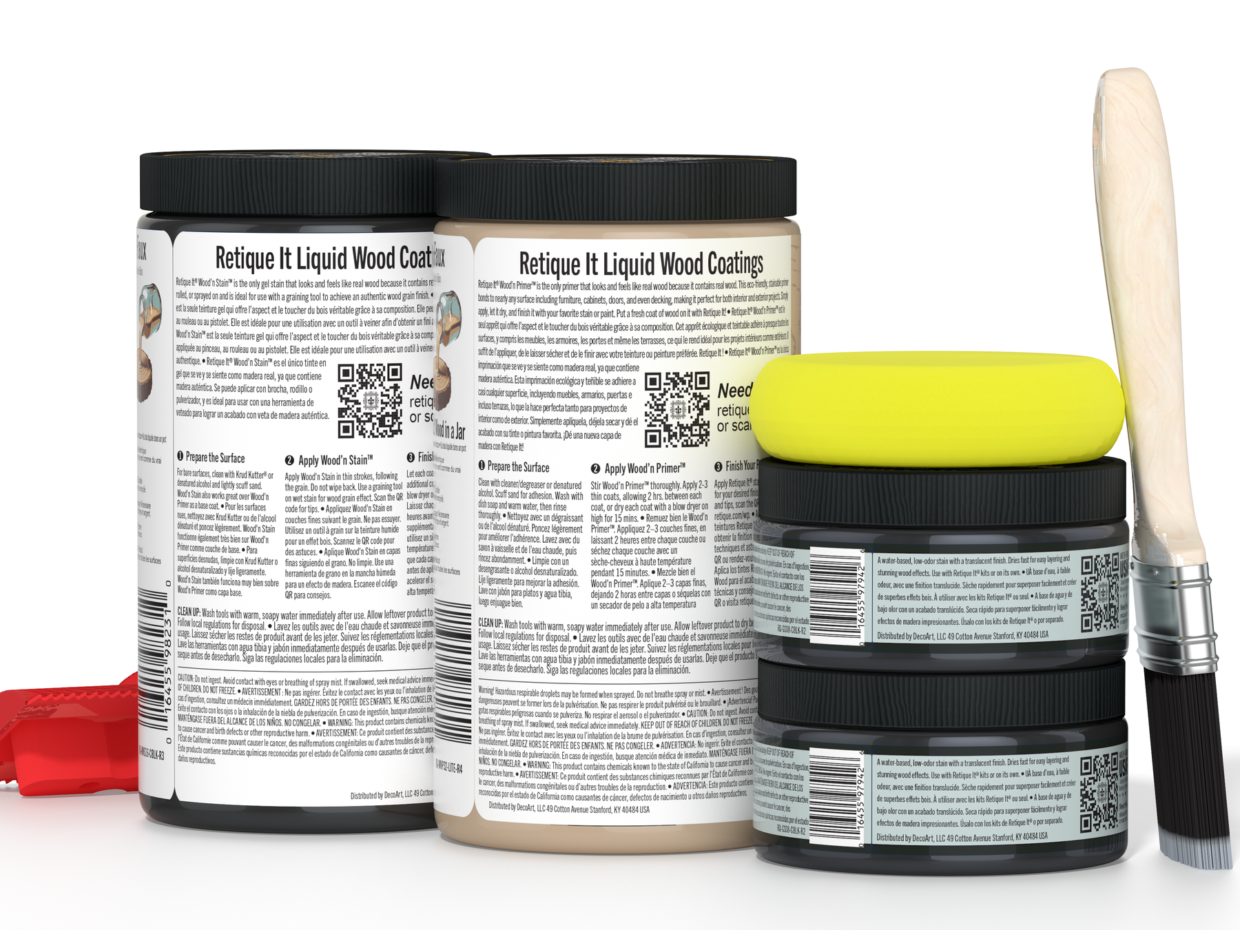 Wood'n Cabinet Kit (12 Door / Grained) - Classic Black