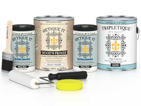 Multi-purpose Smooth Finish Kit (4x Lg) - White Wash - Interior Top Coat