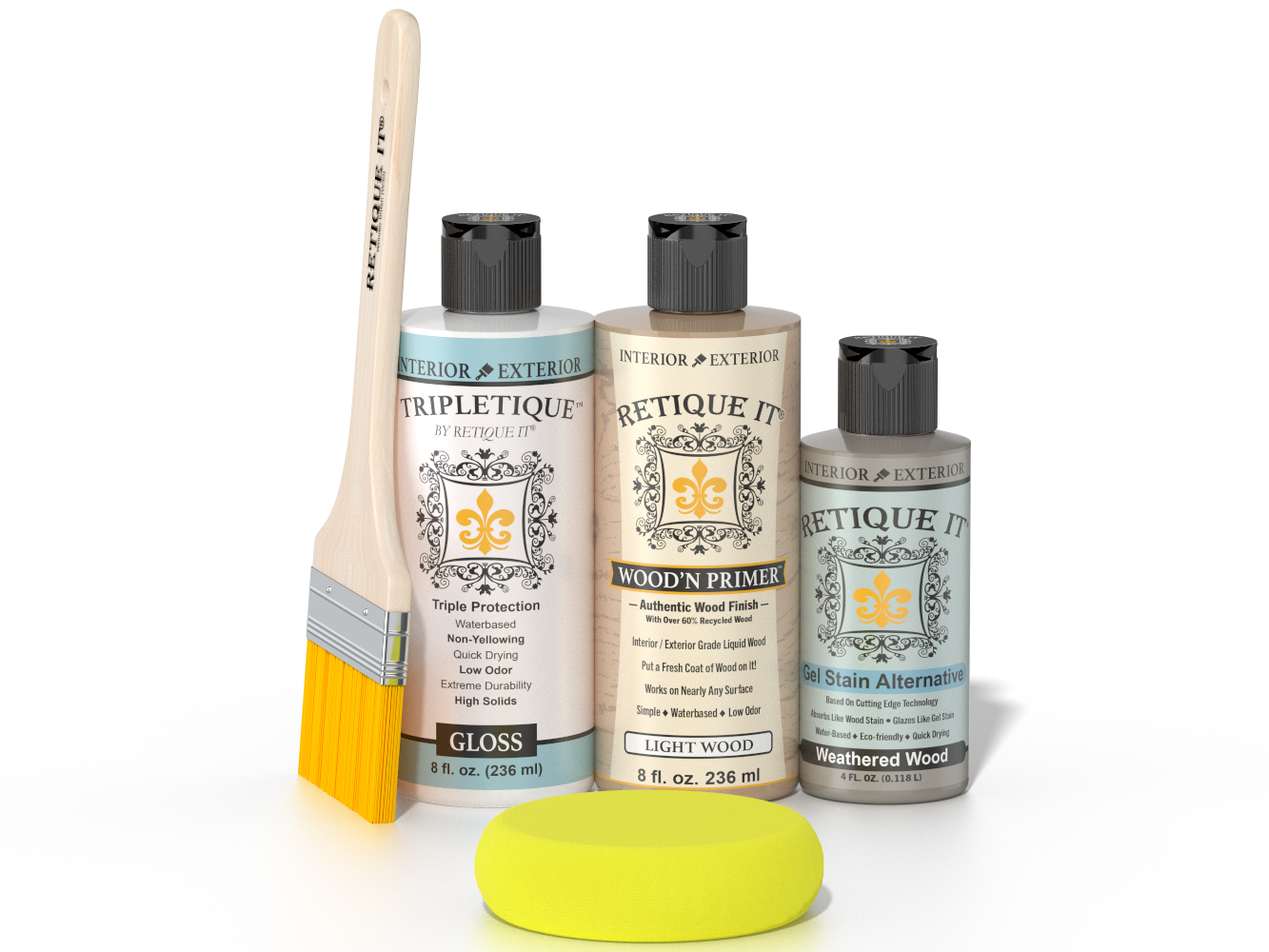 Multi-purpose Smooth Finish Kit - Weathered Wood - Interior Top Coat