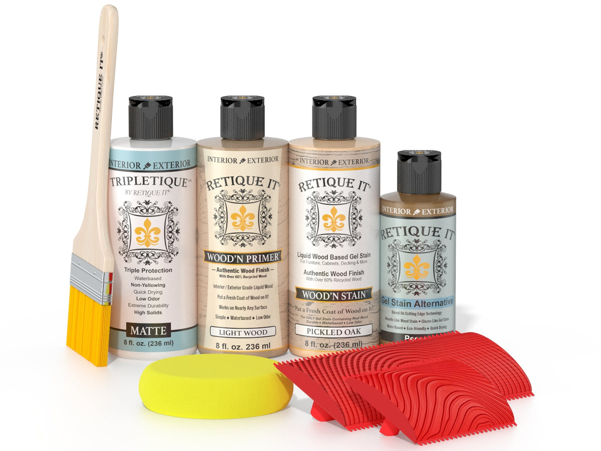 Multi-purpose Wood'n Kit - Pickled Oak - Interior Top Coat