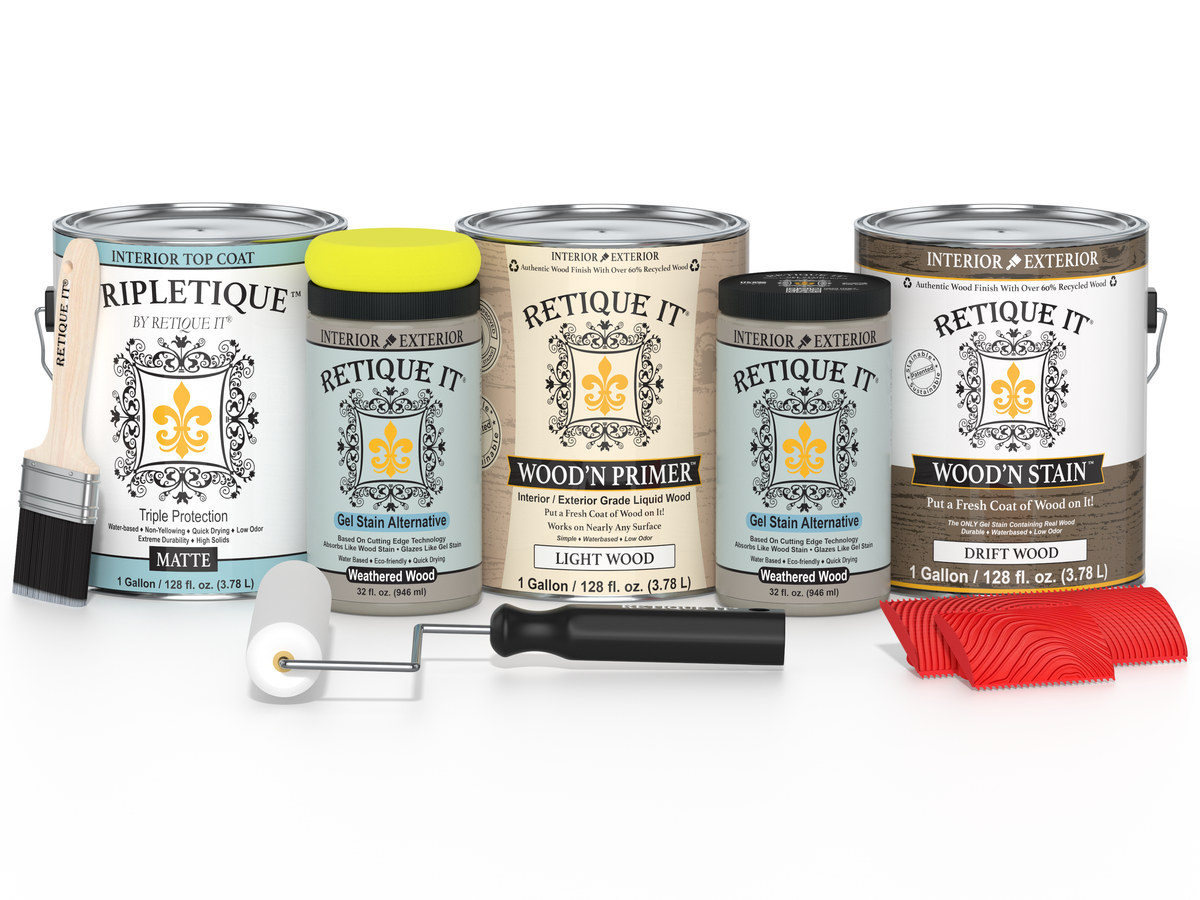 Multi-purpose Wood'n Kit (4x Lg) - Drift Wood - Interior Top Coat