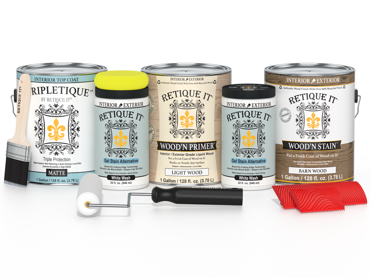 Multi-purpose Wood'n Kit (4x Lg) - French Oak - Interior Top Coat