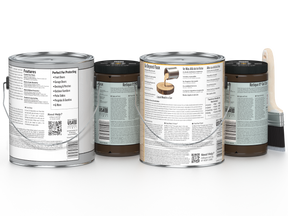 Multi-purpose Smooth Wood'n Finish Kit (4x Lg) - Charcoal - Exterior Top Coat