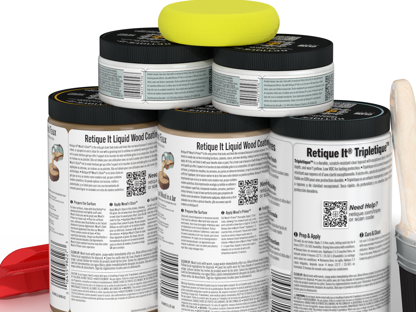 Multi-purpose Wood'n Kit (Large) - French Oak - Interior Top Coat