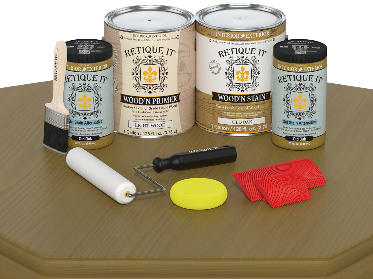 Multi-purpose Wood'n Kit (4x Lg) - Old Oak