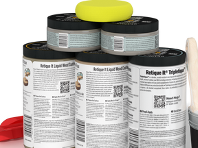 Large Wood'n Kit by Retique It® for interior wood finishing, featuring driftwood-inspired top coat in a multi-purpose wood finish kit.