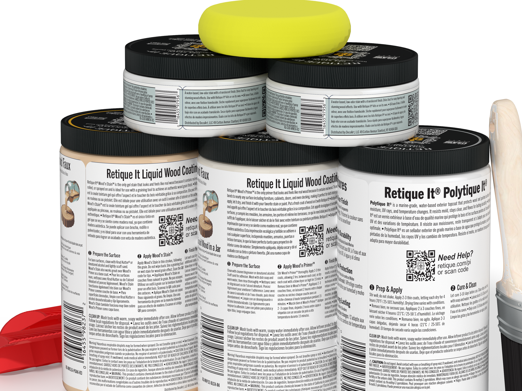 Multi-purpose Wood'n Kit (Large) - Sun Bleached - Exterior Top Coat