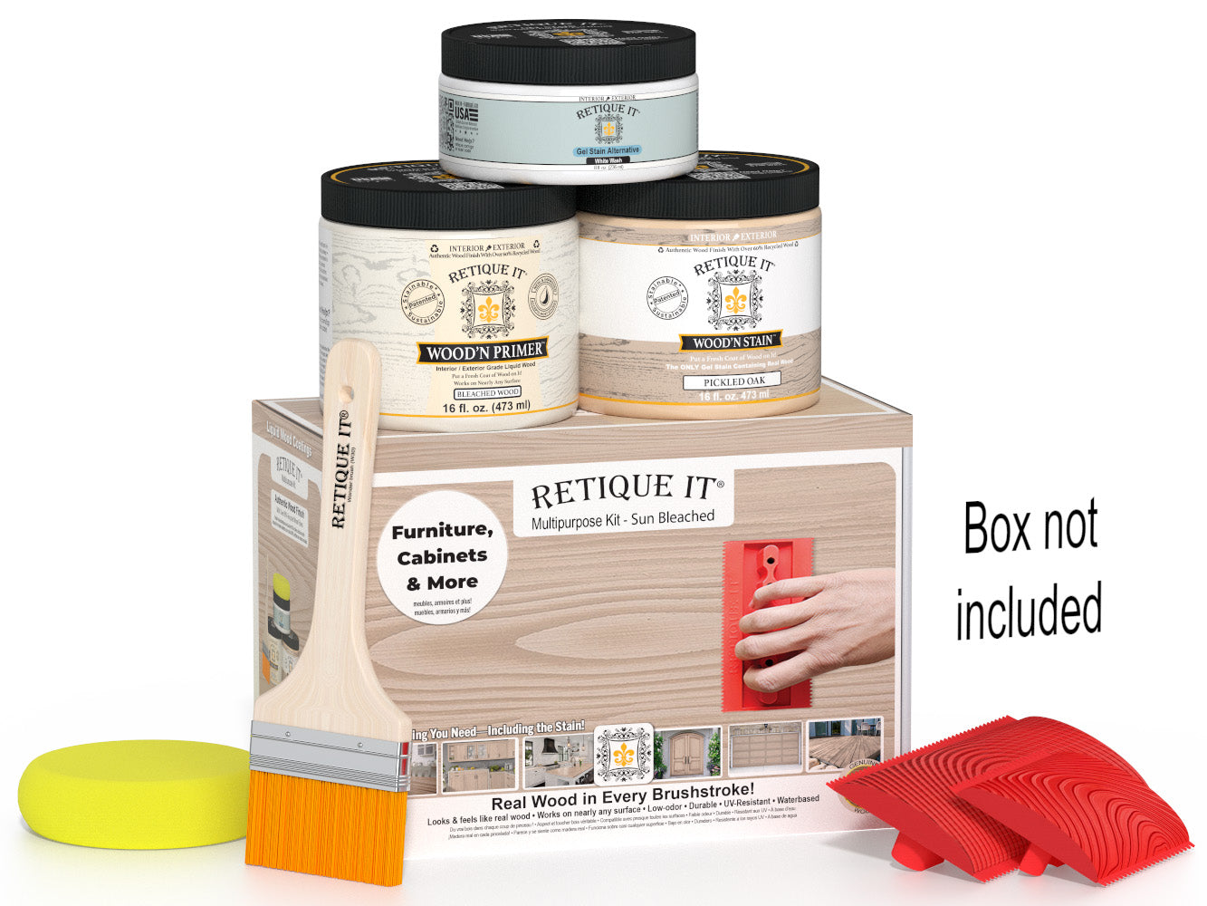 Multi-purpose Wood'n Kit (Med) - Sun Bleached