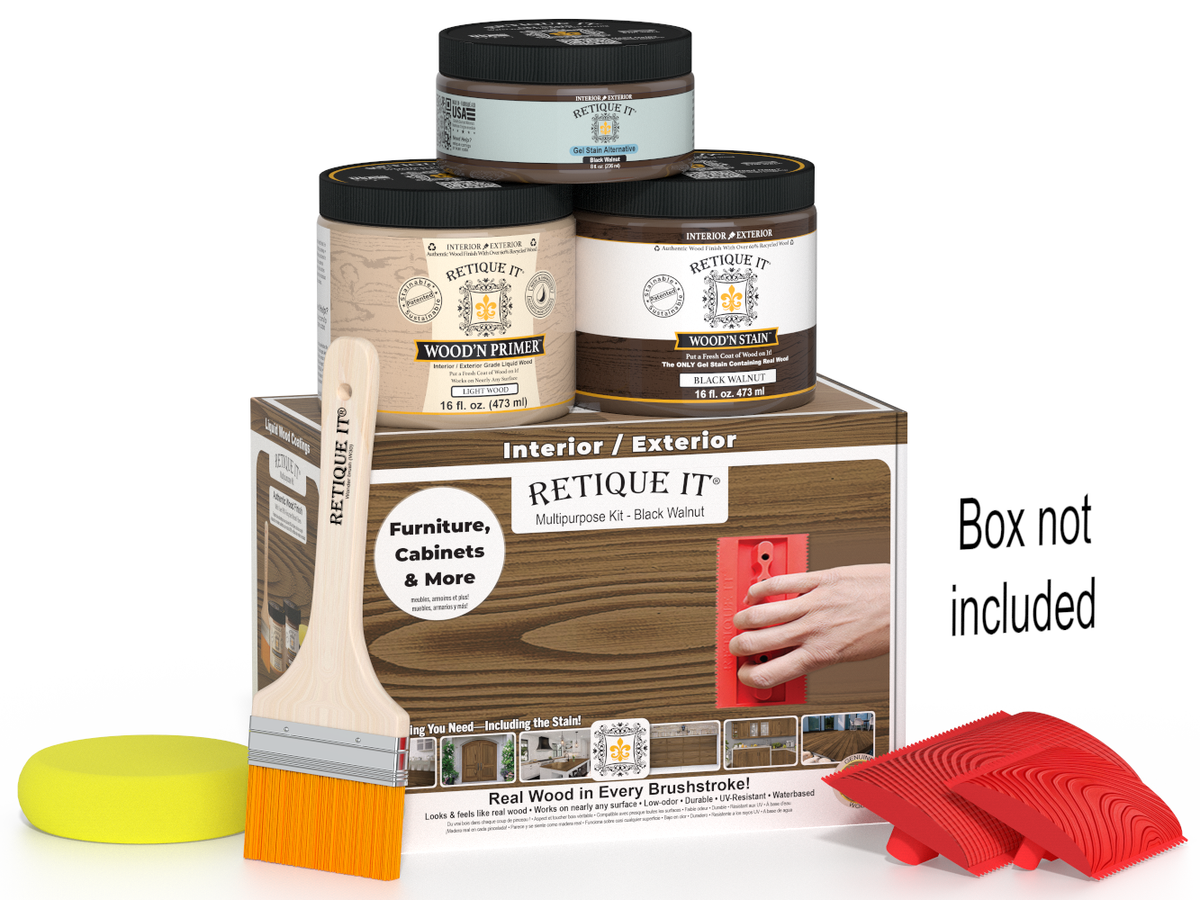 Multi-purpose Wood'n Kit (Med) - Black Walnut