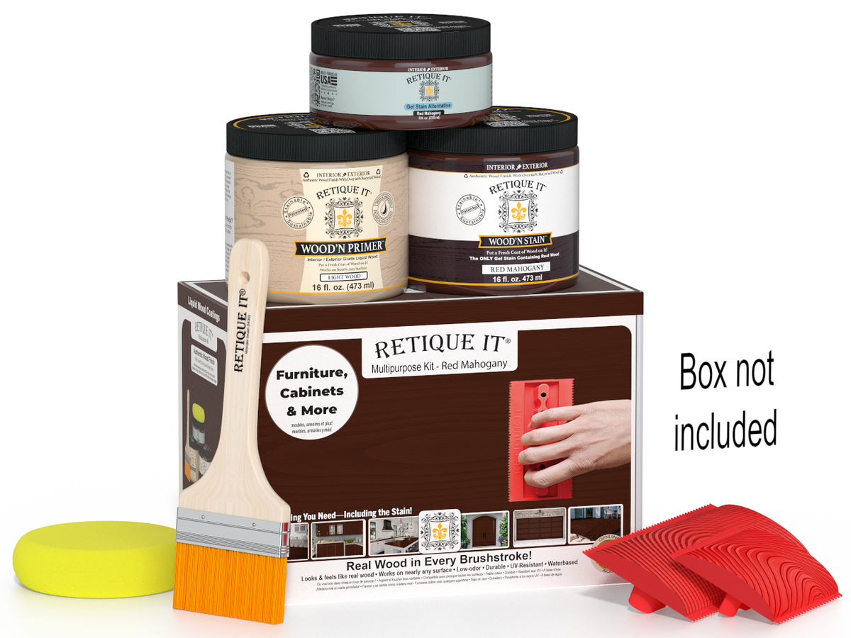 Multi-purpose Wood'n Kit (Med) - Red Mahogany