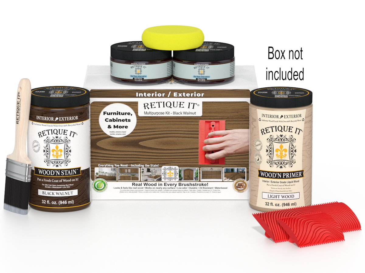 Multi-purpose Wood'n Kit (Large) - Black Walnut