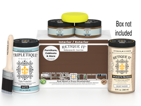 Multi-purpose Smooth Finish Kit (Large) - Dark Oak - Interior Top Coat