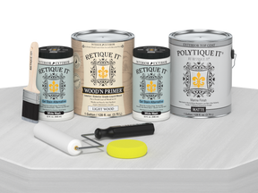 Multi-purpose Smooth Finish Kit (4x Lg) - White Wash - Exterior Top Coat