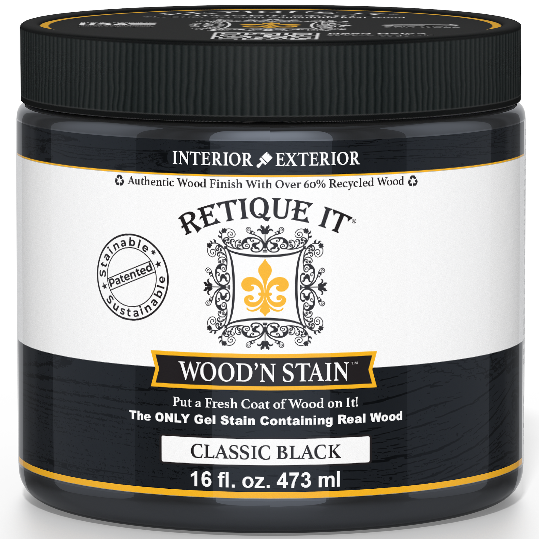 Wood'n Stain - Classic Black