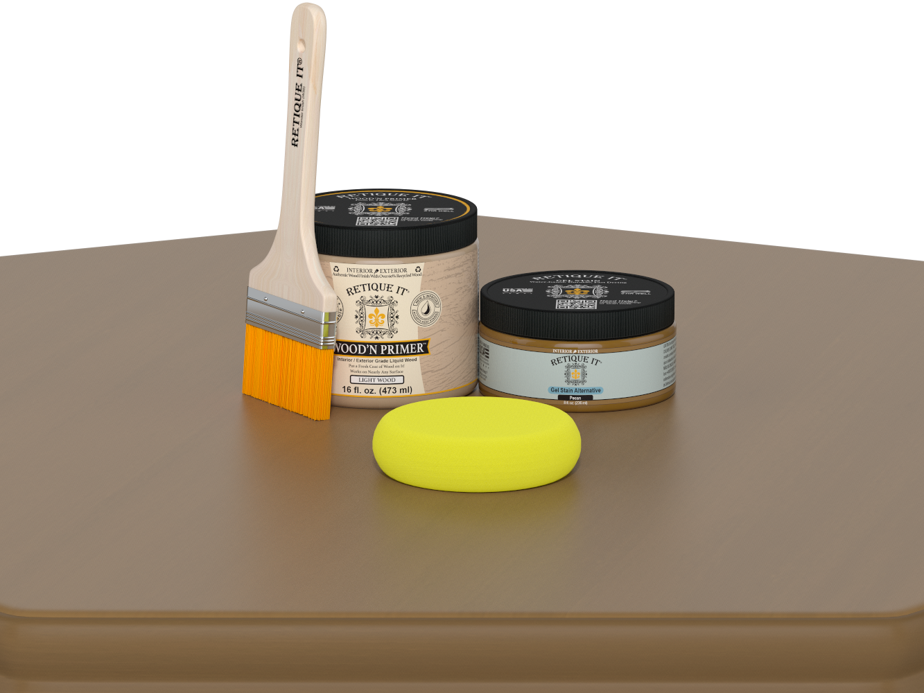 Multi-purpose Smooth Finish Kit (Med) - Pecan