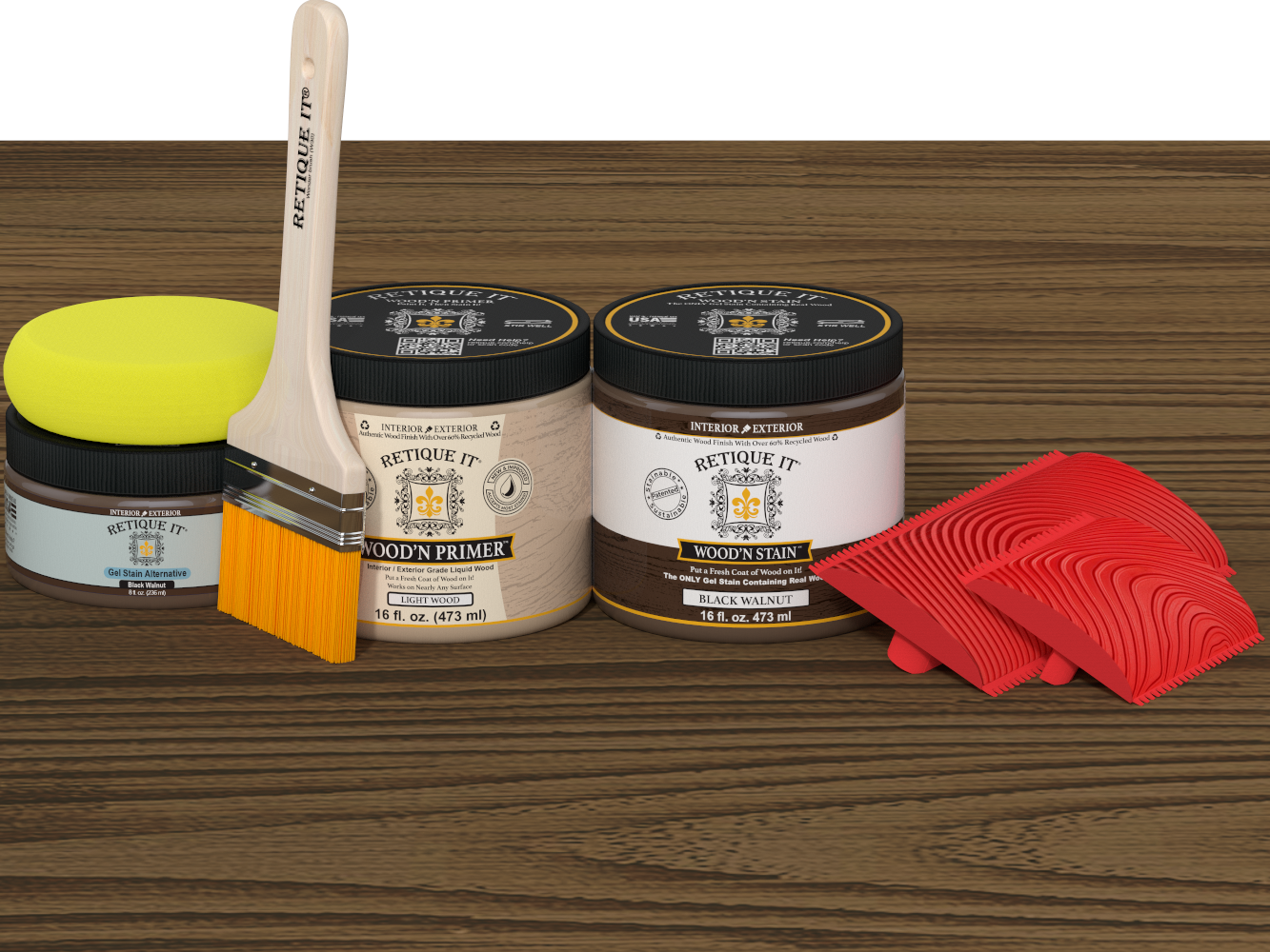 Multi-purpose Wood'n Kit (Med) - Black Walnut