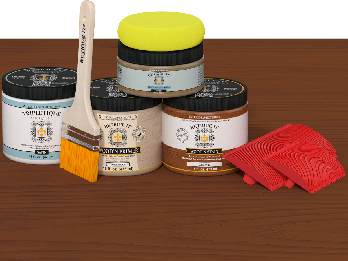 Multi-purpose Wood'n Kit (Med) - Cedar - Interior Top Coat