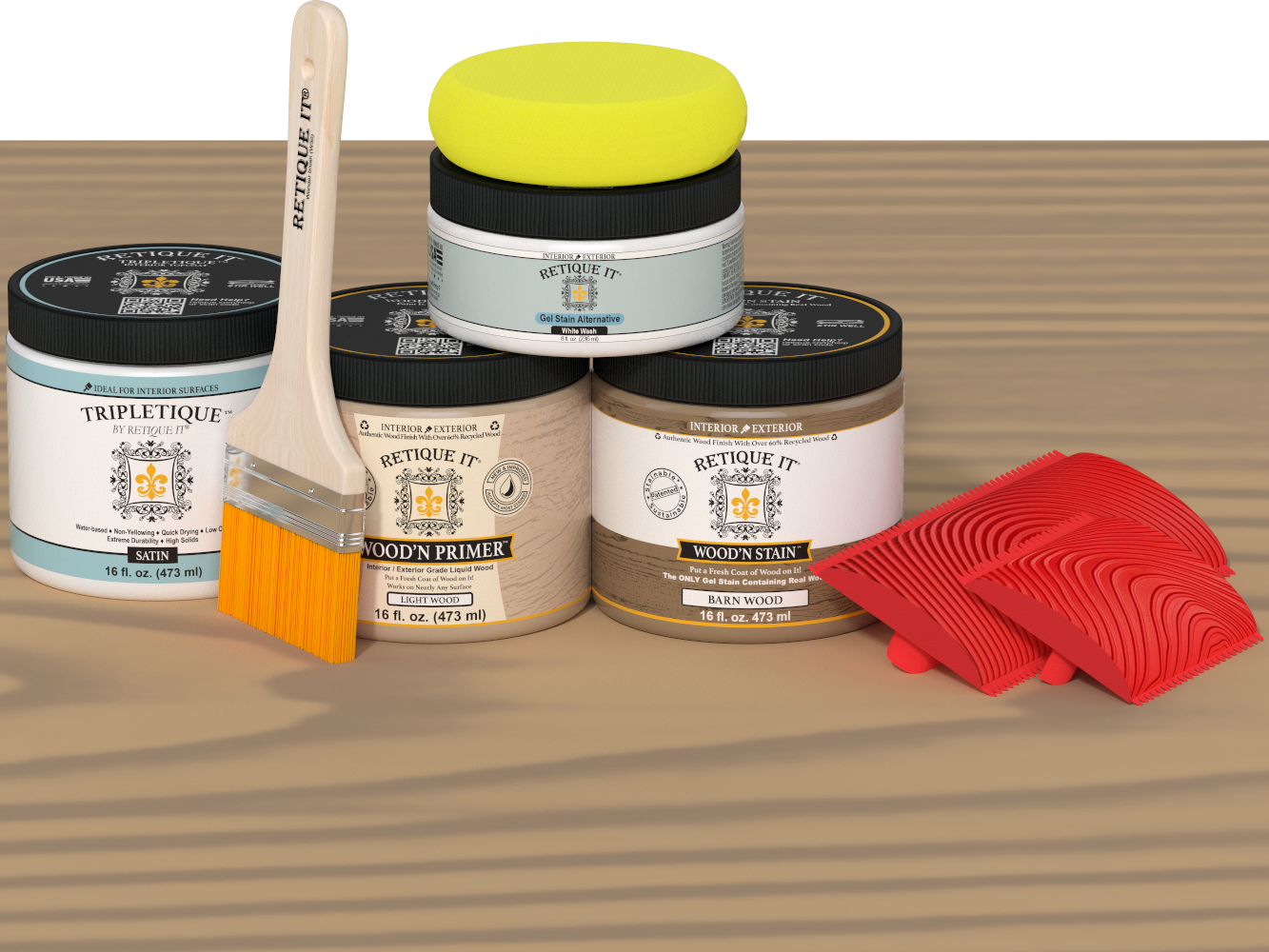 Multi-purpose Wood'n Kit (Med) - French Oak - Interior Top Coat