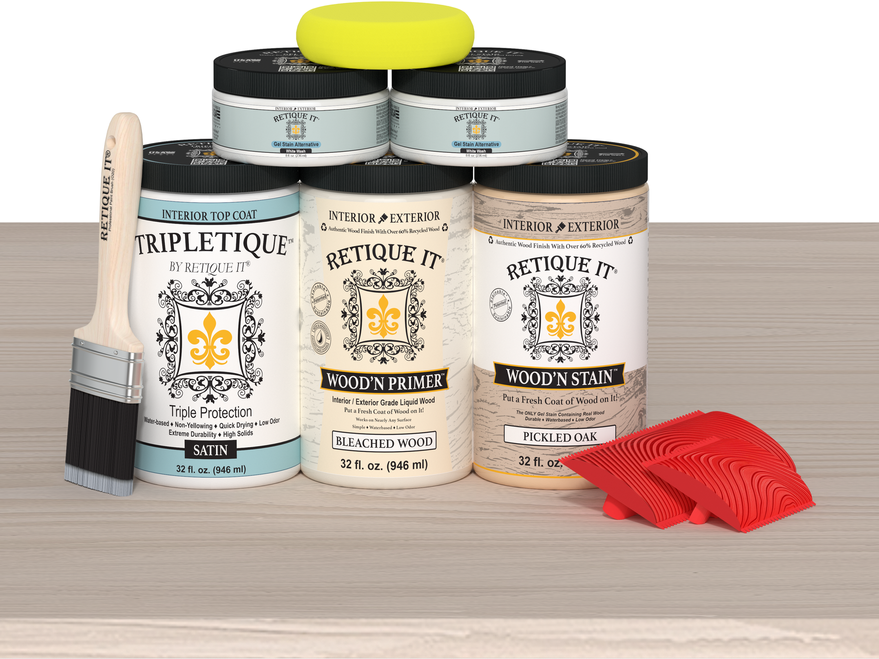 Multi-purpose Wood'n Kit (Large) - Sun Bleached - Interior Top Coat