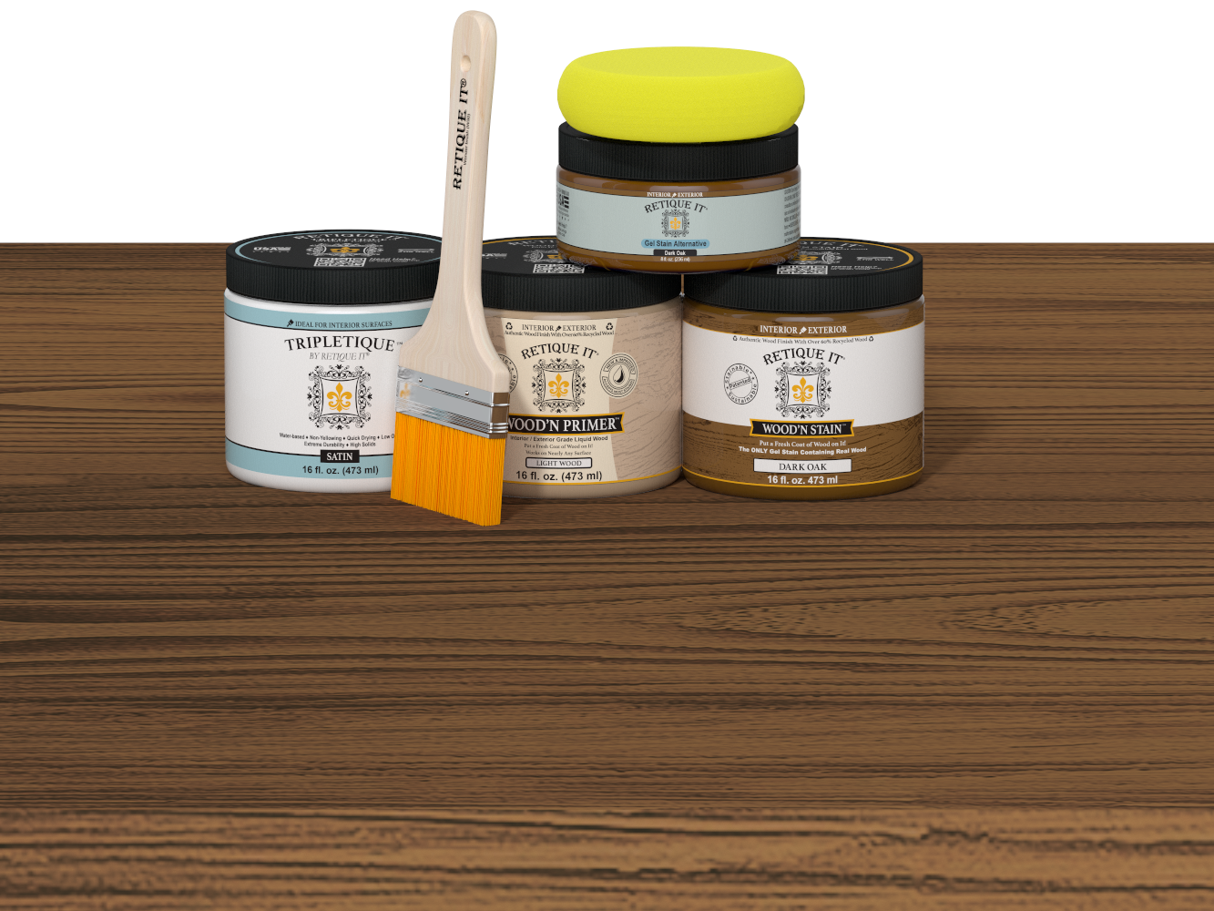 Multi-purpose Wood'n Kit (Med) - Dark Oak - Interior Top Coat