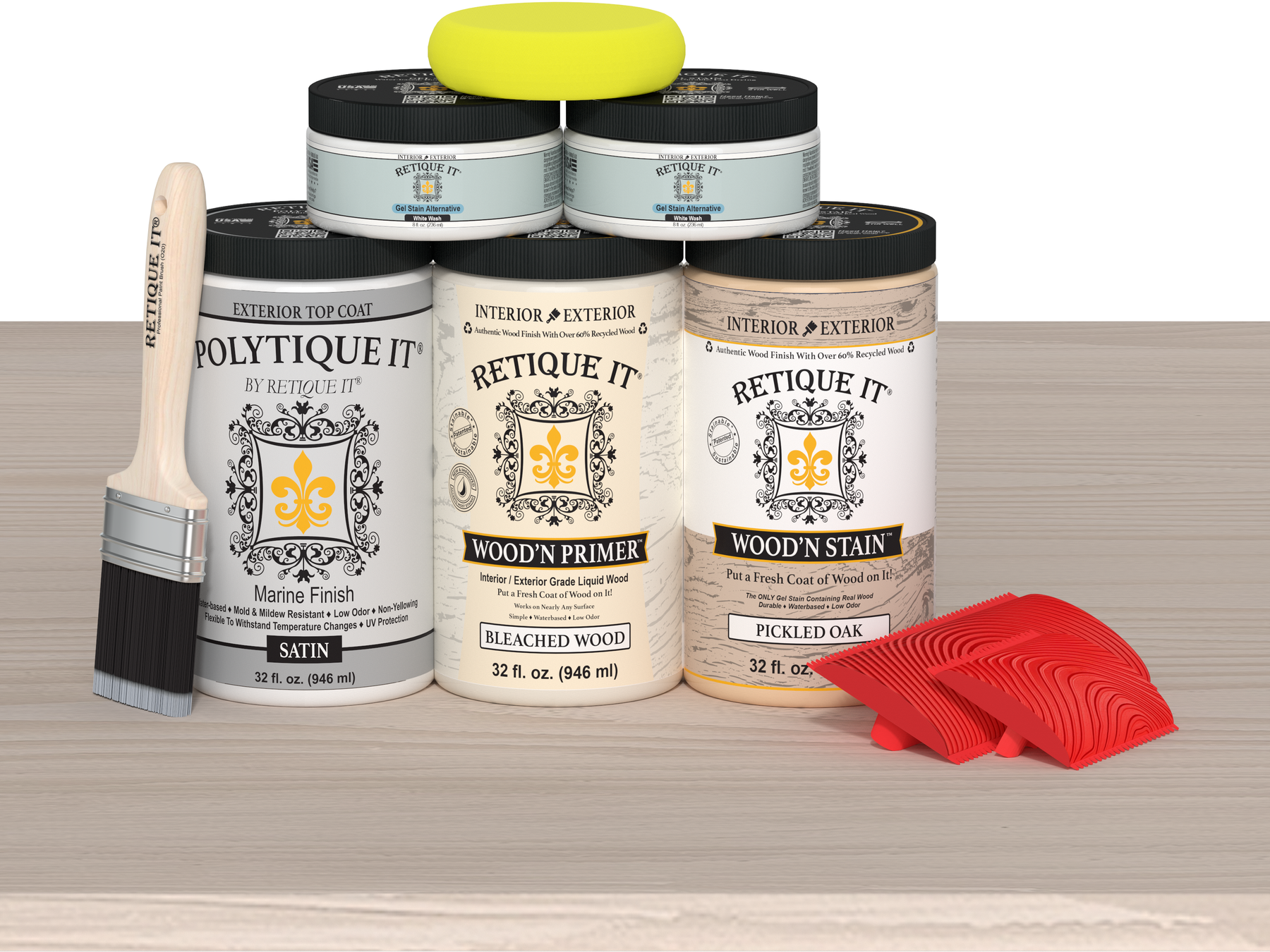 Multi-purpose Wood'n Kit (Large) - Sun Bleached - Exterior Top Coat