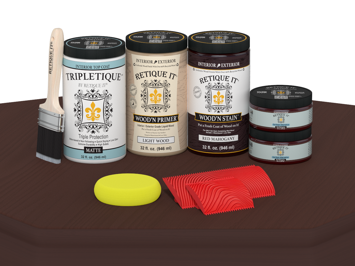 Multi-purpose Wood'n Kit (Large) - Red Mahogany - Interior Top Coat