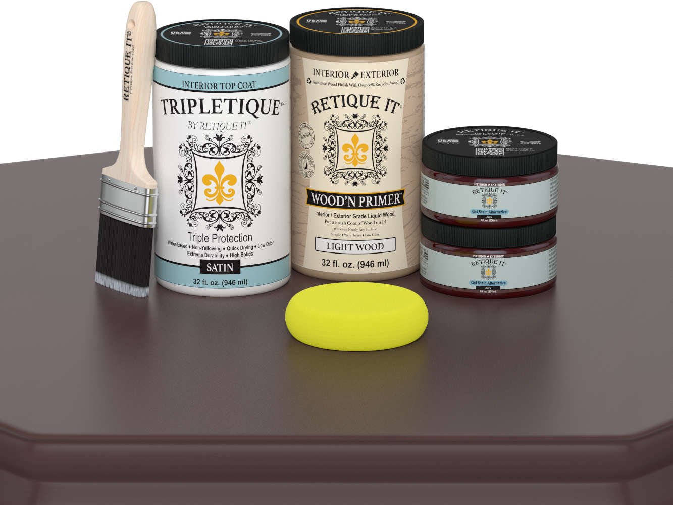 Multi-purpose Smooth Finish Kit (Large) - Java - Exterior Top Coat
