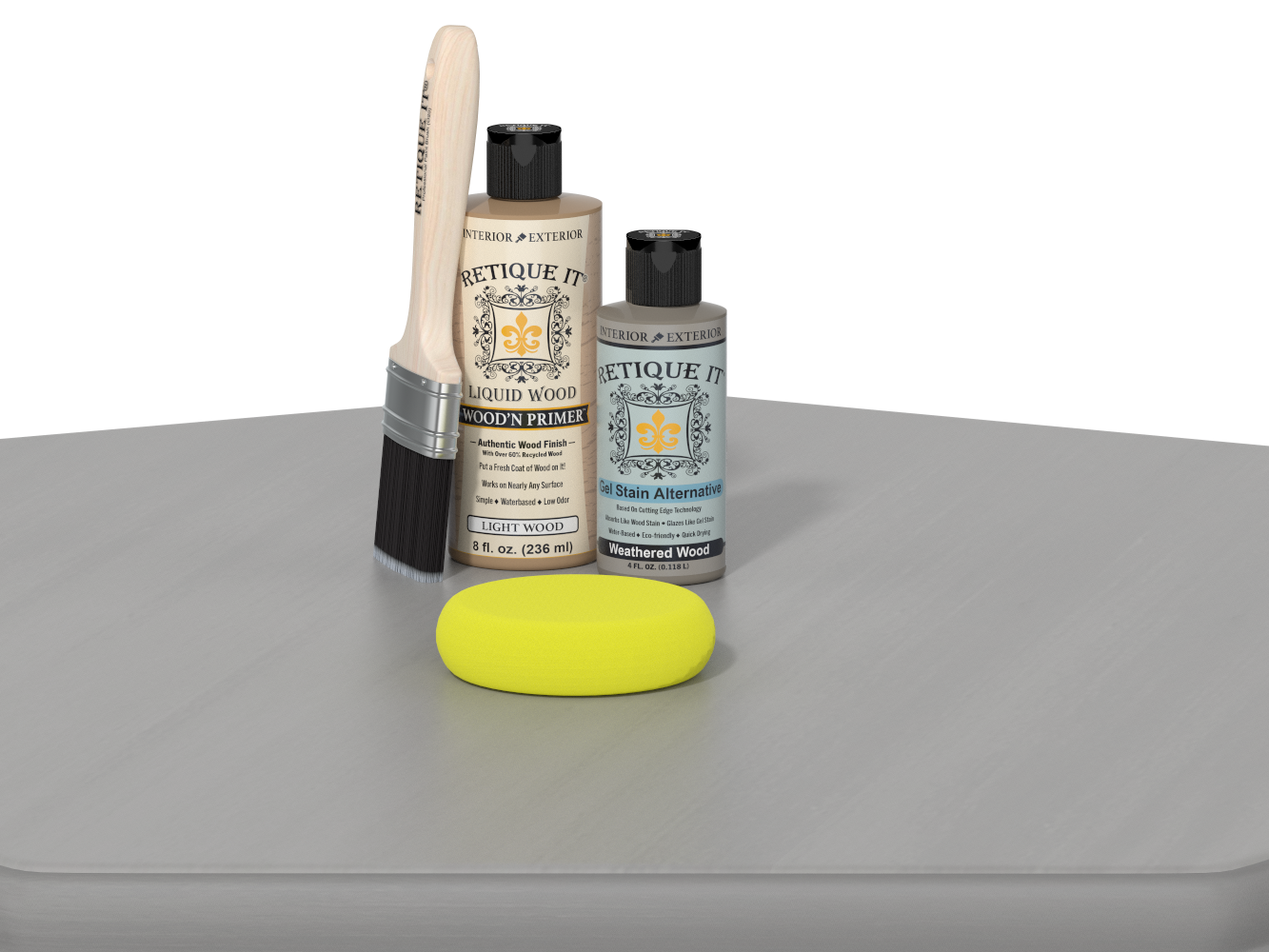 Multi-purpose Smooth Finish Kit - Weathered Wood