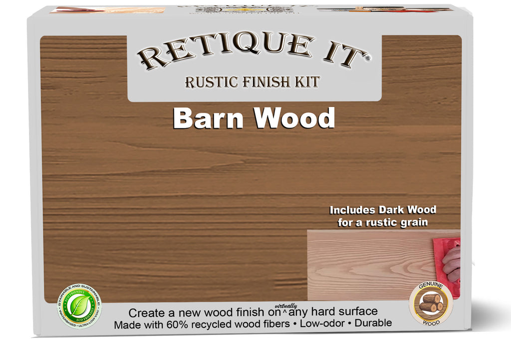 Barnes Rustic Upcycling - Trying out this new “Barn Red” wood