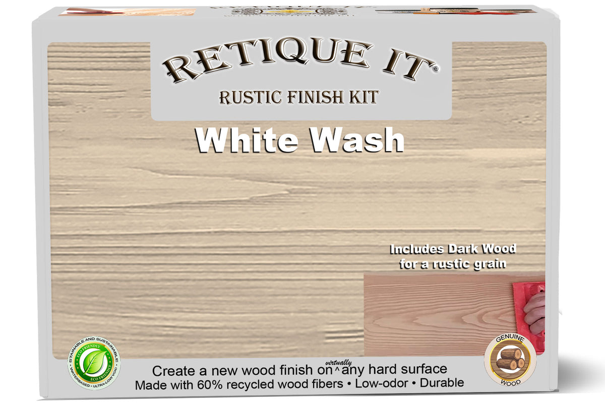 Rustic Finish Kit - White Wash | Retique It® Shop