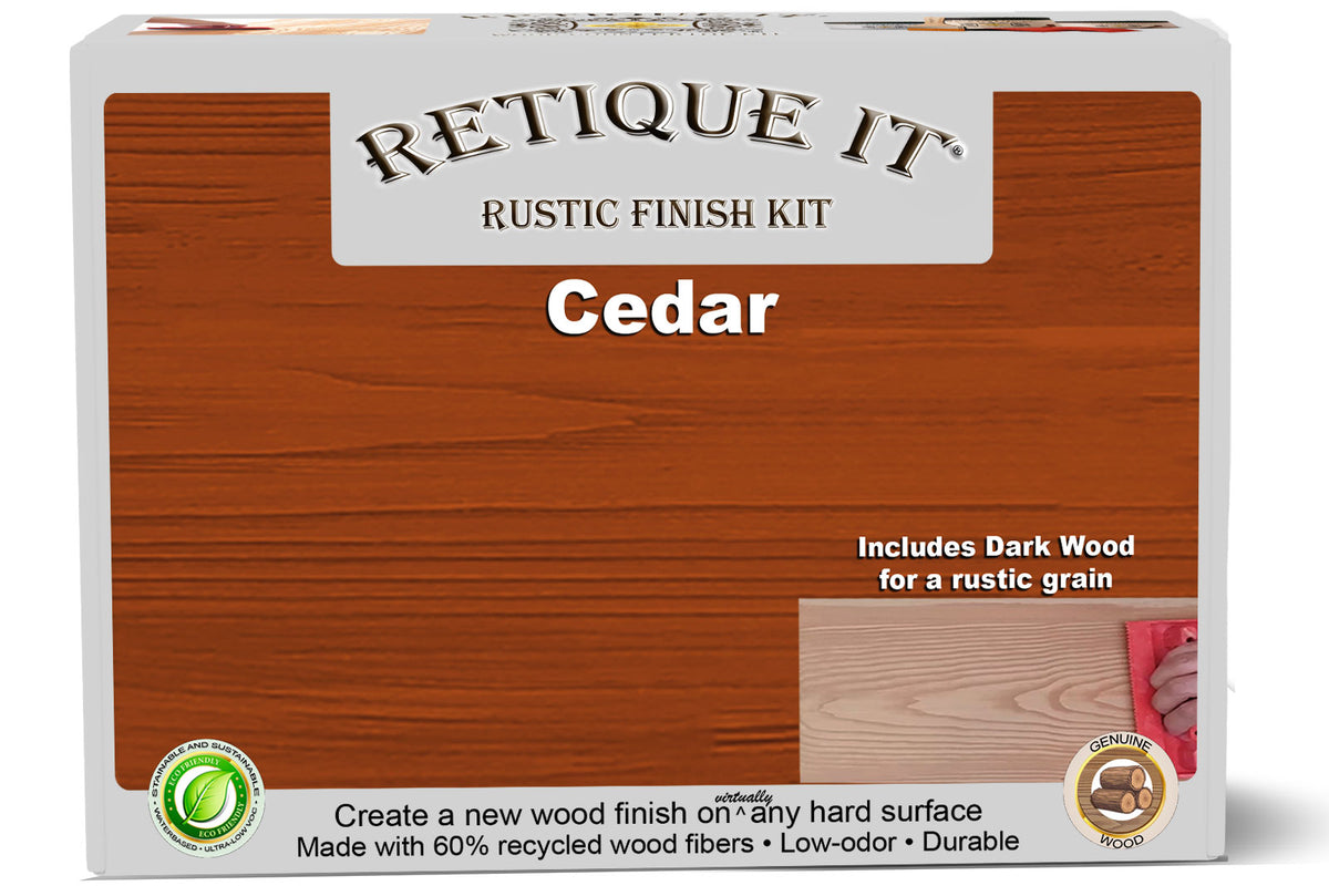 Rustic Finish Kit - Cedar | Retique It® Shop