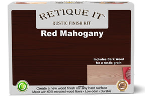 Rustic Finish Kit - Red Mahogany