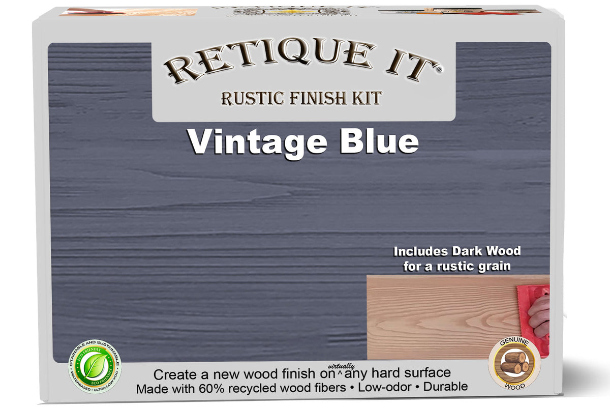 Rustic Finish Kit - Vintage Blue | Retique It® Shop