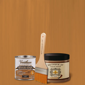 Liquid Wood Kit - Golden Oak Oil-based Stain