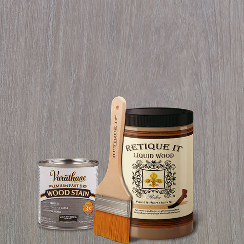 Retique It Liquid Wood - Light Wood Half Pint (8oz) - Paint It Then ...