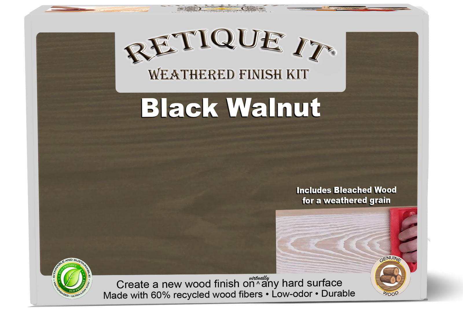 Weathered Finish Kit - Black Walnut