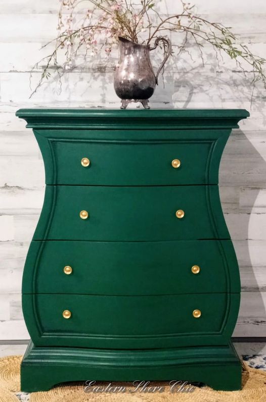Renaissance Chalk Finish Paint - Viridian | Retique It Shop Quart Renaissance Chalk Finish Paint - Viridian | Retique It Shop Quart
