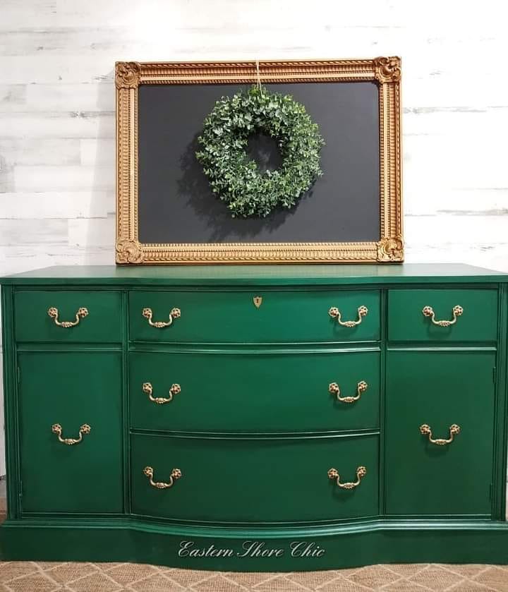 Renaissance Chalk Finish Paint - Viridian | Retique It Shop Quart Renaissance Chalk Finish Paint - Viridian | Retique It Shop Quart