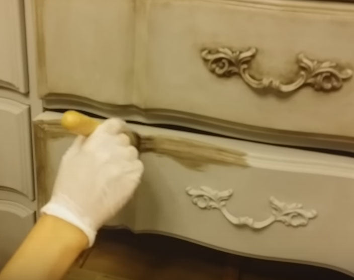 How to White Wax Dark Furniture - Reinvented Delaware
