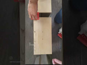 Wood'n Cabinet Kit (12 Door / Grained) - Drift Wood